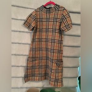 Gently used girls Burberry dress